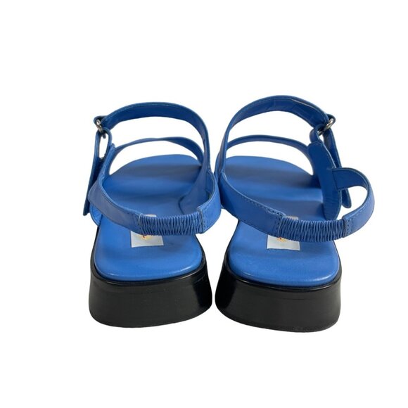 Vtg Talbots Women's Beach Blue Gazelle Sandals Sz 10M - NWB - Picture 5 of 10